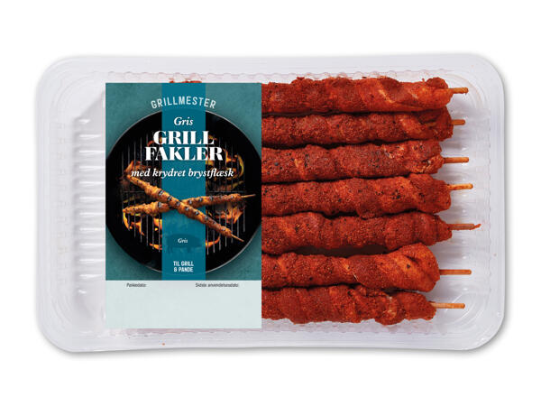 Krydrede grillfakler