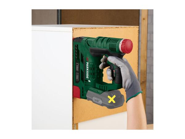 Parkside 20V Cordless Nail Gun/Tacker - Bare Unit