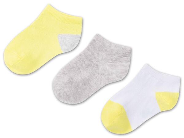 Kleinkinder Sneakersocken, 3 Paar