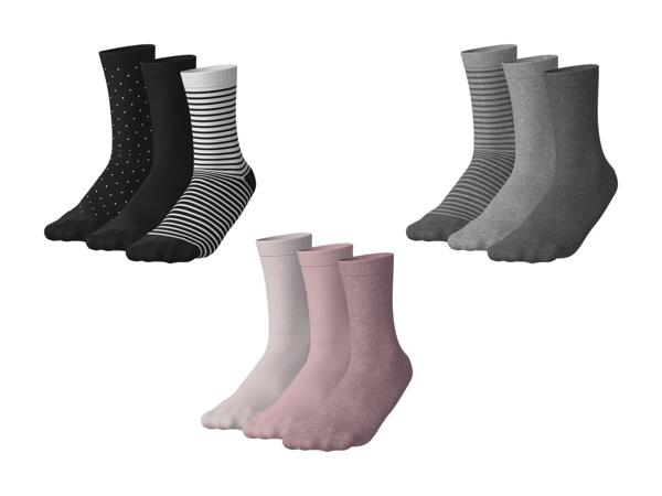 Chaussettes, set de 3 paires