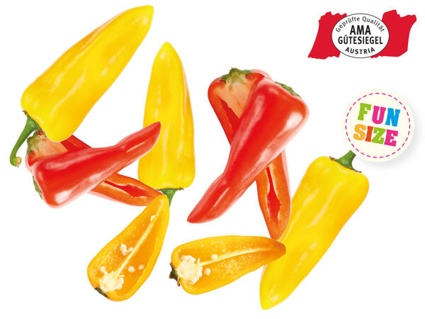 Mini Paprika Mix aus Österreich