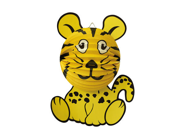 Lanterna di carta a forma di tigre