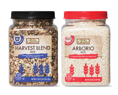 Earthly Grains Arborio or Harvest Blend Rice