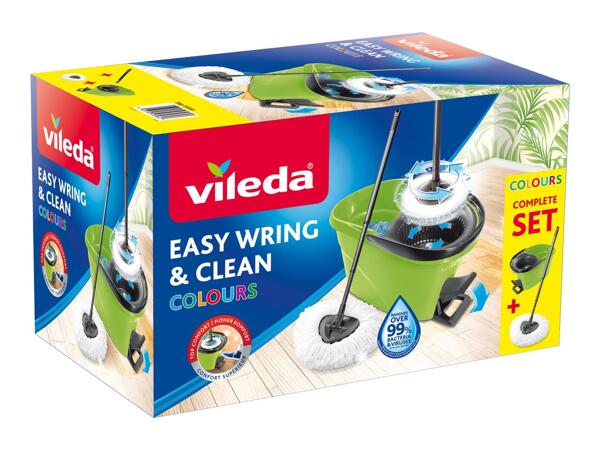 Vileda Easy Wring & Clean Complete Mop & Bucket Set