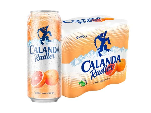 Birra Radler Calanda pompelmo