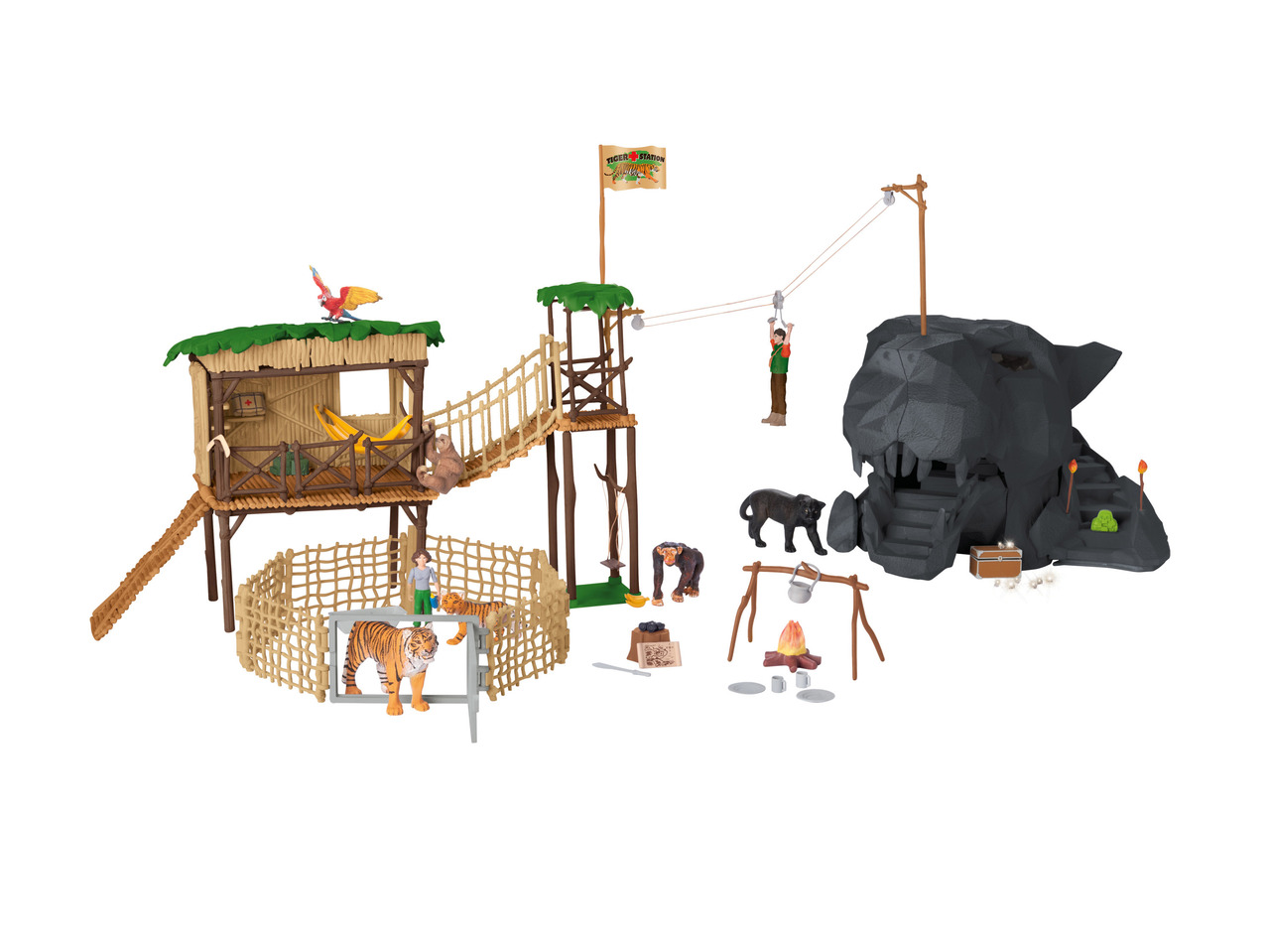 PLAYTIVE JUNIOR Wild Animals Play Set