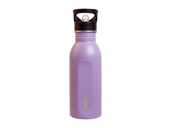 500ml Snap n Seal Stainless Steel Bottle - Lilac
