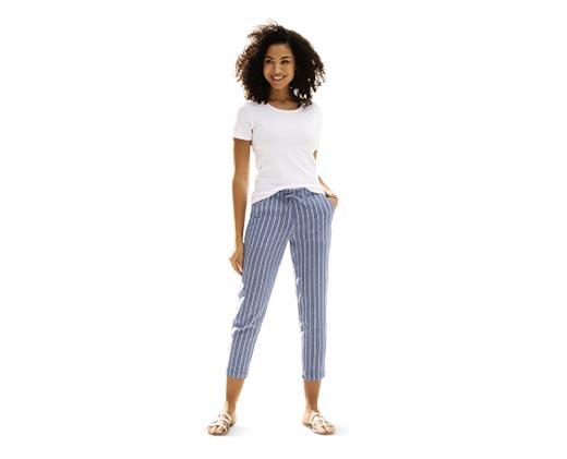 Serra 
 Ladies' Linen Cotton Pants
