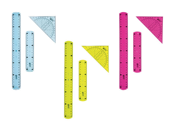 Kit de géométrie, 3 pièces
