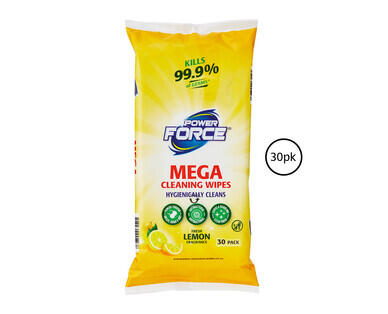 Mega Cleaning Wipes 30pk
