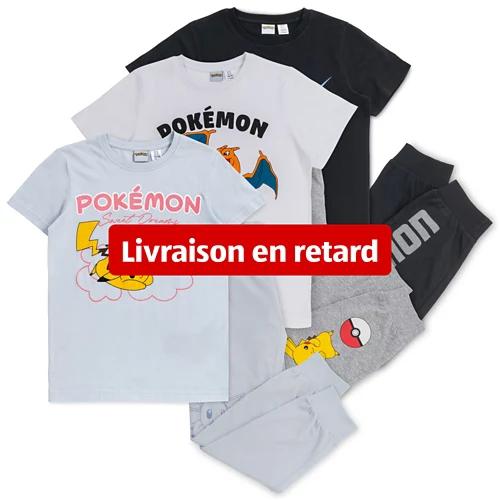 Pyjama Pokémon pour enfants