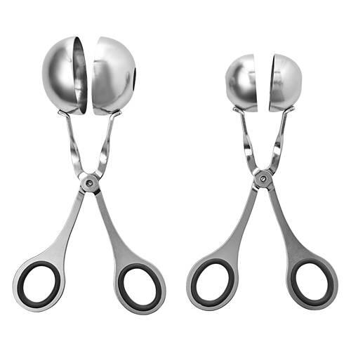 Stainless Steel Utensil - Cookie Scoop / Meatball Tong