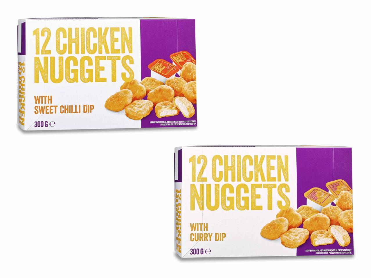 Nuggets de poulet avec sauce