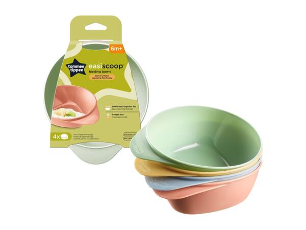 Tommee Tippee Easy Scoop Bowls - 4 Pack