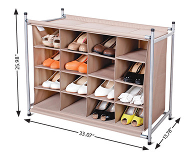 Easy Home 16-Cubby Organizer