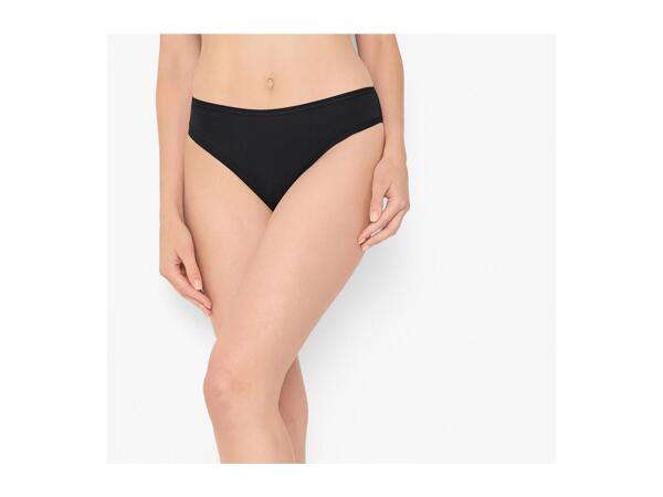 Ladies' Black Briefs - 5 Pack