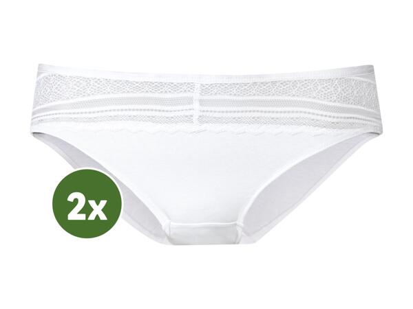 Ladies' Lace Trim Briefs