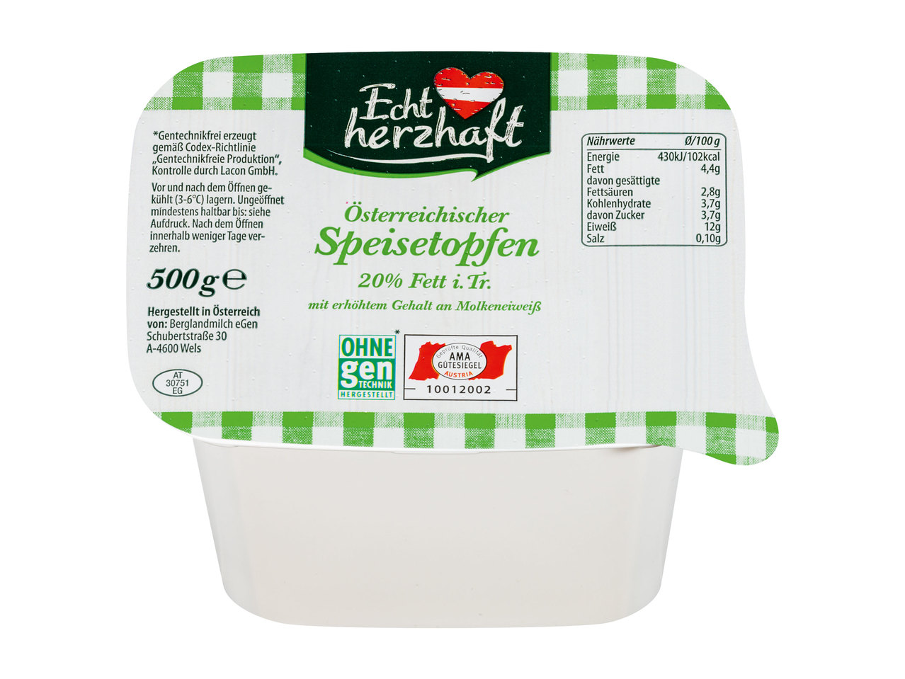 ECHT HERZHAFT Speisetopfen 500 g