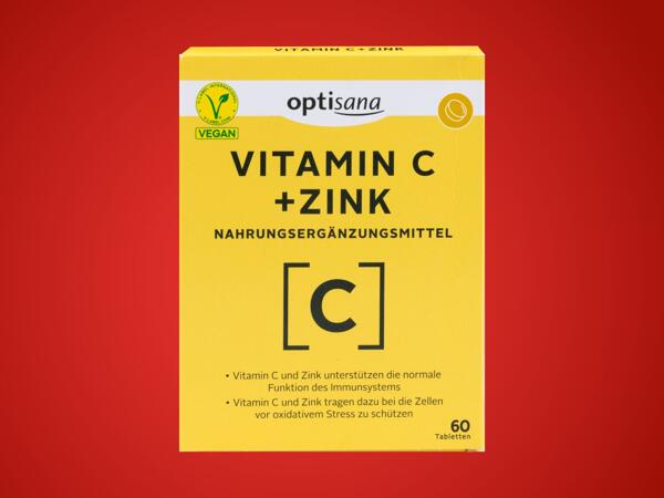 Vitamin C + Zink Tabletten