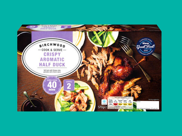 Birchwood Crispy Aromatic Half Duck