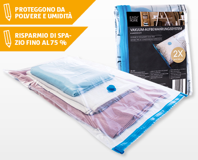 Sacchi salvaspazio sotto vuoto EASY HOME(R)