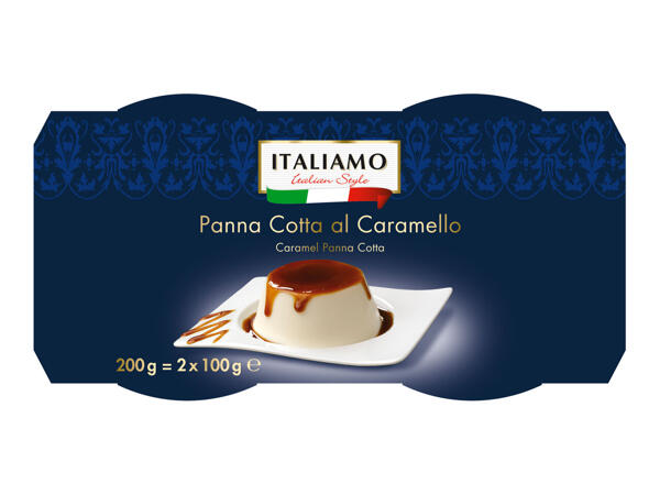 Italiamo Caramel Panna Cotta