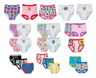 Licensed Reusable Trainer Pants or Underwear Set