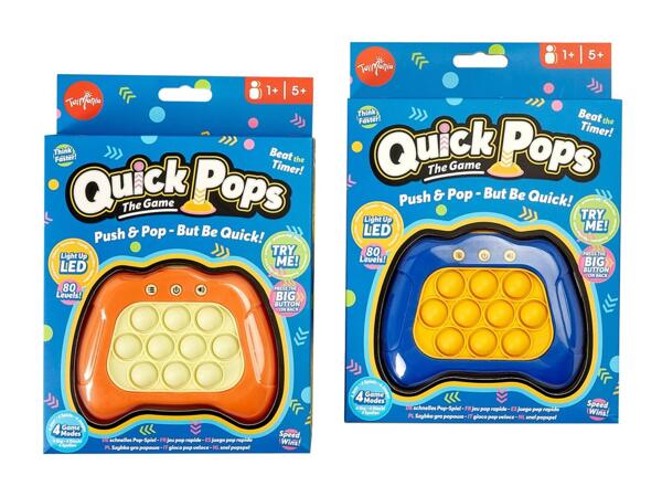 Jeu Quick Pops Push & Pop Toy Mania
