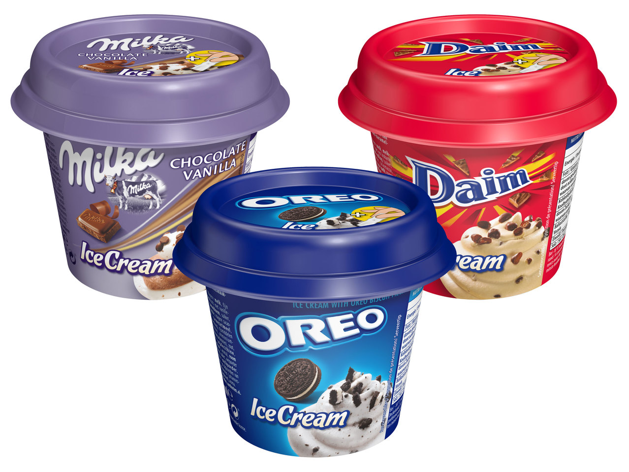OREO/DAIM/MILKA Eisbecher