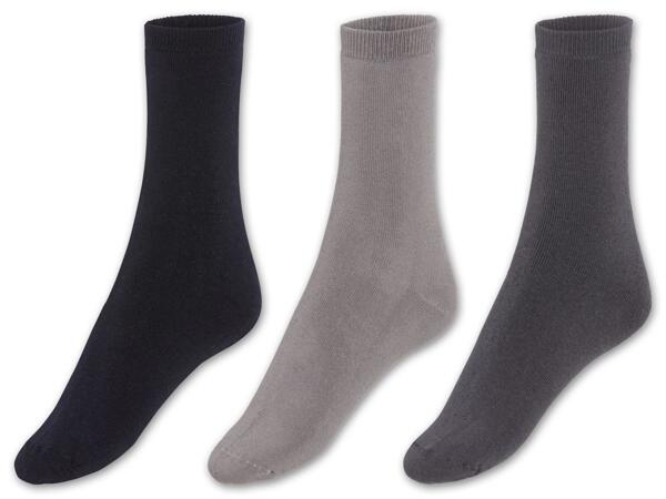 Damen/​Herren Thermosocken, 3 Paar
