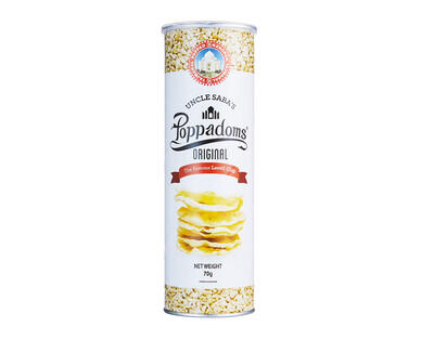 Uncle Saba's Poppadoms 70g