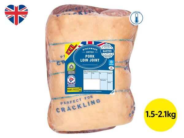 Birchwood Basted British Pork Loin Joint