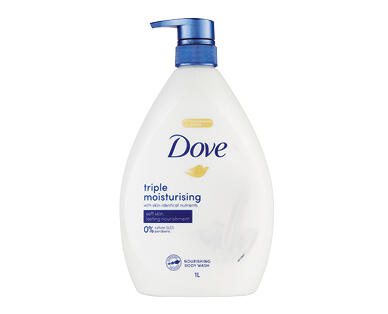 Dove Triple Moisturising Bodywash 1L