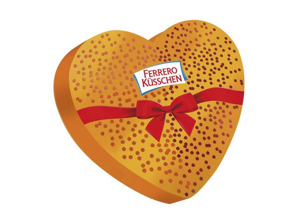 Confezione a cuore Küsschen Ferrero