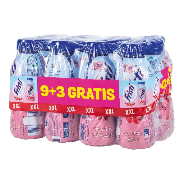 FRISTI(R) 				Trinkjoghurt mit Geschmack von roten Früchten, 12 St.