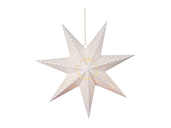 Livarno Home White LED Christmas Star Lantern
