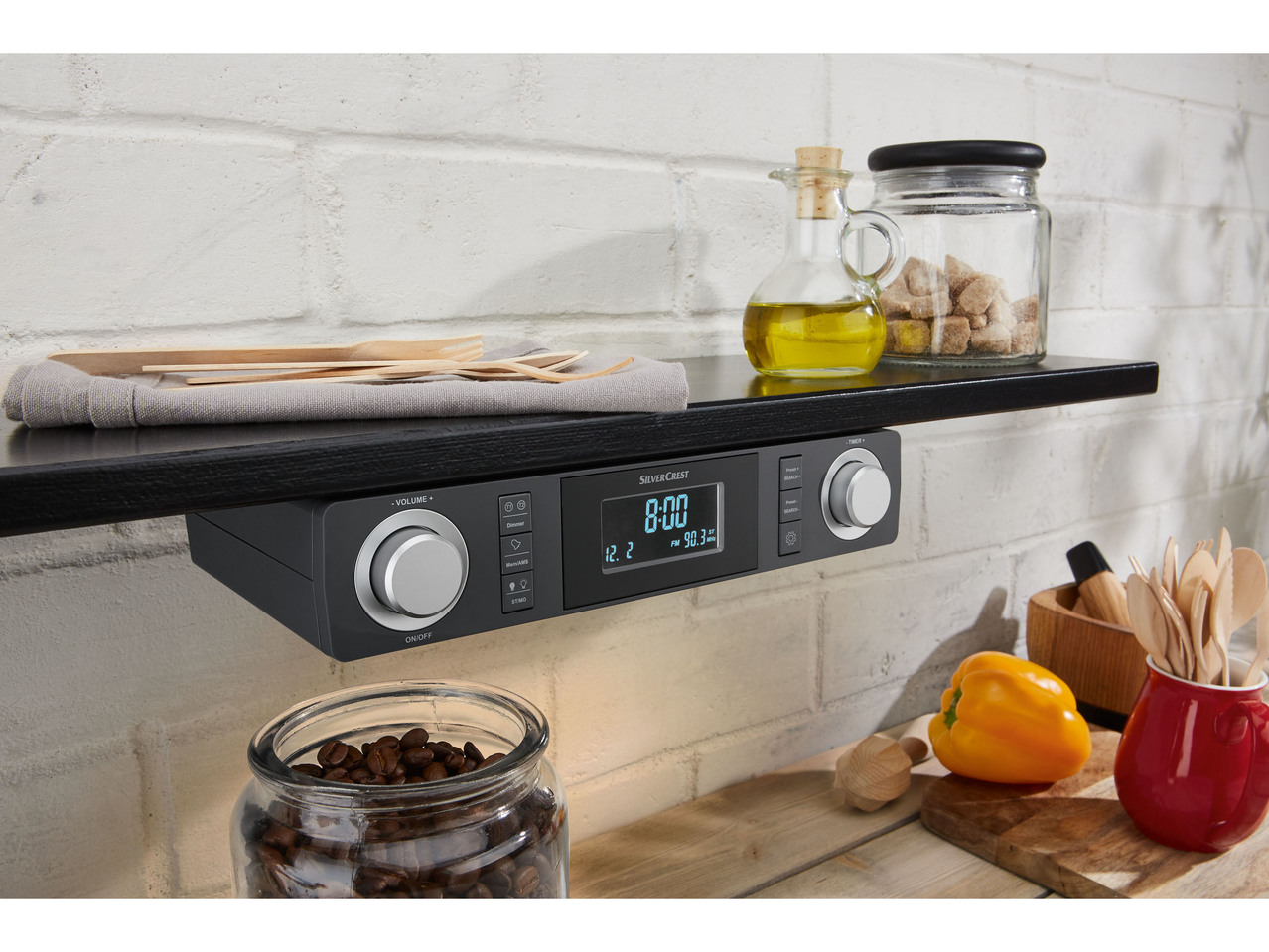 Under Cupboard Kitchen Radio