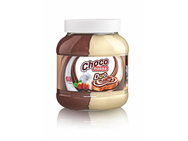 Chocolate duo spread