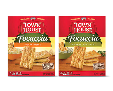 Keebler Townhouse Focaccia Crackers