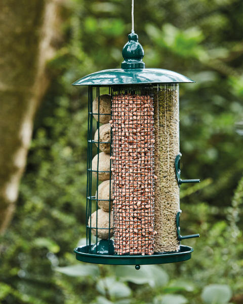 Bird Box 3-In-1 Bird Feeder