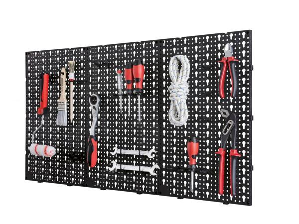 Wall tool storage board, 30 pieces