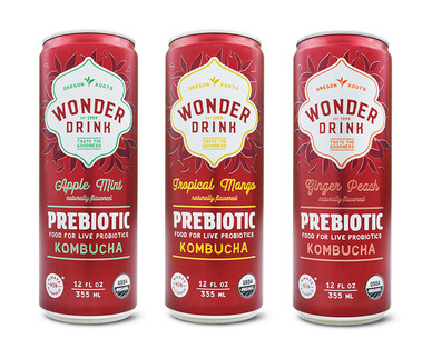 Wonder Drink Prebiotic Kombucha