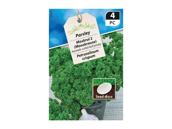 Premium Herb Seed Discs - labelled 4