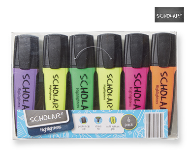 HIGHLIGHTERS 6PK