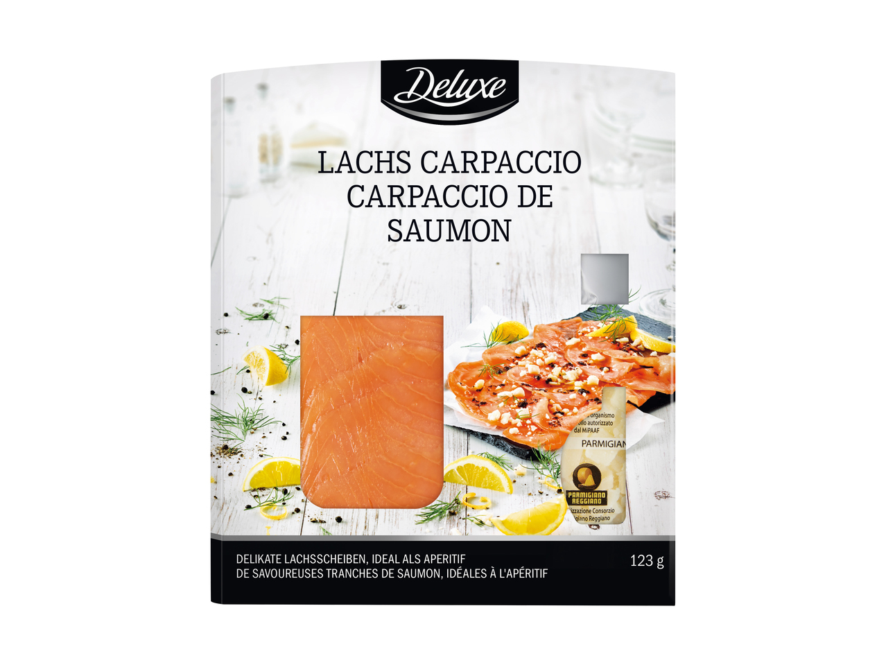 Carpaccio de saumon