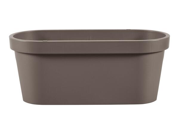 Parkside Railing Planter - Brown