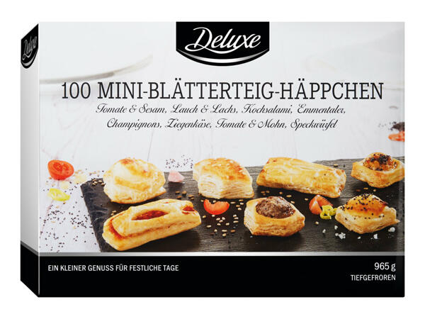 Mini-Blätterteig-Häppchen
