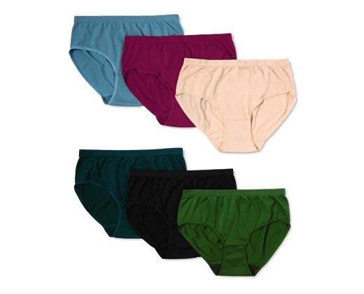Serra 
 Ladies' 6-Pack Seamless Underwear