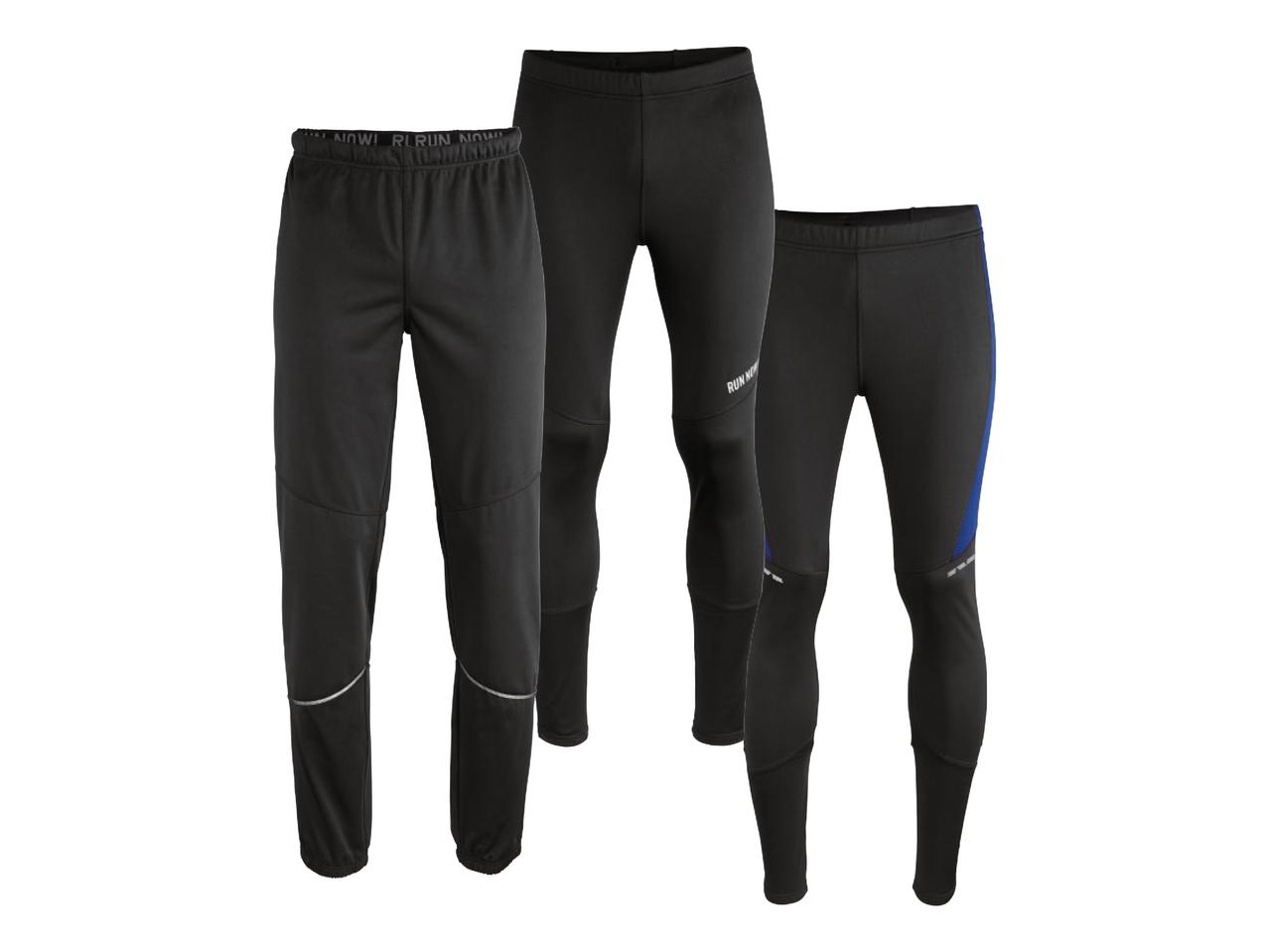 CRIVIT Men's Softshell Running Trousers/Tights