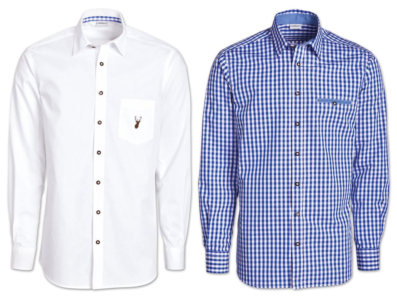 LIVERGY(R) Herren Trachtenhemd1
